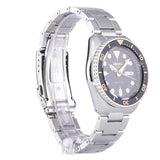 Seiko 5 Sports Automatic Black Dial Silver Steel Strap Watch For Men - SRPD57K1 Buy Now By Seiko