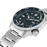 Seiko 5 Sports Automatic Analog Green Dial Silver Steel Strap Watch For Men - SRPD63K1 Buy Now By Seiko