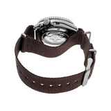 Seiko 5 Sport Automatic Brown Dial Brown Nylon Strap Watch For Men - SRPD85K1 Buy Now By Seiko