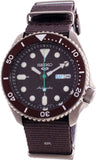 Seiko 5 Sport Automatic Brown Dial Brown Nylon Strap Watch For Men - SRPD85K1 Buy Now By Seiko