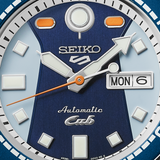Seiko 5 Sports Honda Super Cub Limited Edition Blue Dial Two Tone NATO Strap Watch For Men - SRPK37K1 Buy Now By Seiko