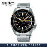 Seiko 5 Sport Automatic SKX Series Black Dial Silver Steel Strap Watch for Men - SRPK99K1 Buy Now By Seiko