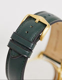 Fossil Townsman Chronograph Green Dial Green Leather Strap Watch for Men - FS5599 Buy Now By Fossil