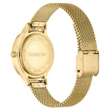 Swarovski Octea Nova Analog Gold Dial Gold Mesh Strap Watch for Women - 5649993 Buy Now By Swarovski