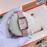 Swarovski Uptown Pink Dial Pink Leather Strap Watch for Women - 5547719 Buy Now By Swarovski