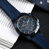 Maserati SFIDA Chronograph Blue Dial Blue Steel Strap Watch For Men - R8873640023 Buy Now By Maserati