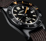 Seiko Prospex Black Series 1965 Limited Edition Black Dial Brown NATO Strap Watch For Men - SPB253J1 Buy Now By Seiko