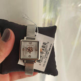 Coach Cass White Dial Silver Mesh Bracelet Watch for Women - 14503697 Buy Now By Coach