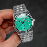 Tissot PRX Powermatic 80 Automatic Mint Green Dial Silver Steel Strap Watch for Men - T137.407.11.091.01 Buy Now By Tissot