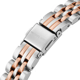 Michael Kors Lexington Three-Hand White Dial Two Tone Steel Strap Watch for Women - MK4817 Buy Now By Michael Kors