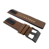 Diesel Mega Chief Quartz Black Dial Two Tone Leather Strap Watch For Men - DZ4305 Buy Now By Diesel