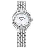 Swarovski Lovely Crystals Mini White Dial Silver Steel Strap Watch for Women - 5242901 Buy Now By Swarovski