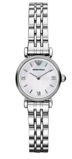 Emporio Armani Gianni White Dial Silver Steel Strap Watch For Women - AR1763 Buy Now By Emporio Armani