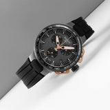 Tissot T Race Cycling Chronograph Black Dial Black Rubber Strap Watch For Men - T111.417.37.441.07 Buy Now By Tissot