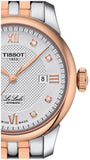 Tissot T Classic Le Locle Automatic Lady Silver Dial Two Tone Steel Strap Watch For Women - T006.207.22.036.00 Buy Now By Tissot