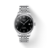 Tissot T Classic Powermatic 80 Black Dial Silver Steel Strap Watch For Men - T41.1.483.52 Buy Now By Tissot