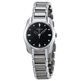 Tissot T Wave Black Dial Two Tone Steel Strap Watch For Women - T023.210.11.056.00 Buy Now By Tissot