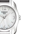 Tissot T Wave Mother of Pearl Dial Two Tone Steel Strap Watch For Women - T023.210.11.117.00 Buy Now By Tissot