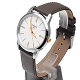 Tissot T Classic Dream White Dial Brown Leather Strap Watch for Men - T033.410.26.011.01 Buy Now By Tissot