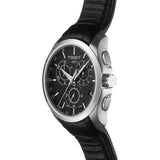 Tissot T Classic Couturier Chronograph Black Dial Black Leather Strap Watch For Men - T035.617.16.051.00 Buy Now By Tissot