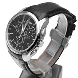 Tissot T Classic Couturier Chronograph Black Dial Black Leather Strap Watch For Men - T035.617.16.051.00 Buy Now By Tissot