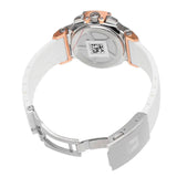 Tissot T Race Chronograph White Dial White Rubber Strap Watch for Women - T048.217.27.017.00 Buy Now By Tissot