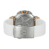 Tissot T Race Chronograph White Dial White Rubber Strap Watch for Women - T048.217.27.017.00 Buy Now By Tissot