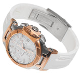 Tissot T Race Chronograph White Dial White Rubber Strap Watch for Women - T048.217.27.017.00 Buy Now By Tissot