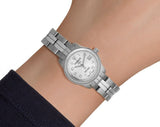 Tissot T Classic PR100 Silver Dial Silver Steel Strap Watch For Women - T049.210.11.032.00 Buy Now By Tissot
