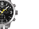 Tissot PRC 200 Chronograph Black Dial Stainless Steel Watch For Men - T0554171105700 Buy Now By Tissot
