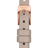 Tissot T Lady Lovely Square White Dial Pink Leather Strap Watch For Women - T058.109.36.031.00 Buy Now By Tissot