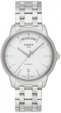 Tissot T Classic Automatic III Day Date White Dial Silver Steel Strap Watch for Men - T065.930.11.031.00 Buy Now By Tissot