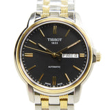 Tissot Automatics III Day Date Black Dial Two Tone Steel Strap Watch For Men - T065.430.22.051.00 Buy Now By Tissot