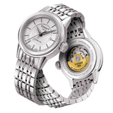 Tissot T Classic Carson Automatic White Dial Silver Steel Strap Watch For Women - T085.207.11.011.00 Buy Now By Tissot