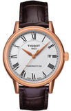 Tissot T Classic Carson Powermatic 80 White Dial Brown Leather Strap Watch for Men - T085.407.36.013.00 Buy Now By Tissot