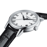 Tissot T Classic Carson White Dial Black Leather Strap Watch for Men - T085.410.16.013.00 Buy Now By Tissot