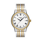 Tissot T Classic Carson Quartz White Dial Two Tone Steel Strap Watch for Men - T085.410.22.013.00 Buy Now By Tissot