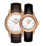 Tissot Carson Lady Steel Quartz Brown Leather Strap Watch For Women - T085.210.36.011.00 Buy Now By Tissot