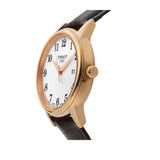 Tissot T Classic Carson Quartz White Dial Brown Leather Strap Watch for Men - T085.410.36.012.00 Buy Now By Tissot