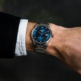 Tissot Luxury Powermatic 80 Blue Dial Silver Steel Strap Watch For Men - T086.407.11.047.00 Buy Now By Tissot