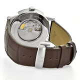 Tissot Luxury Powermatic 80 Silver Dial Brown Leather Strap Watch For Men - T086.407.16.031.00 Buy Now By Tissot