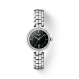 Tissot T Trend Flamingo Black Dial Silver Steel Strap Watch For Women - T094.210.11.051.00 Buy Now By Tissot