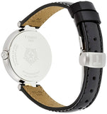 Tissot Flamingo Mother of Pearl White Dial Black Leather Strap Watch For Women - T094.210.26.111.00 Buy Now By Tissot