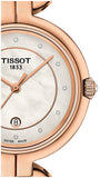 Tissot T Lady Flamingo Mother of Pearl Dial Rose Gold Steel Strap Watch for Women - T094.210.33.116.01 Buy Now By Tissot