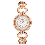 Tissot T Lady Flamingo Mother of Pearl Dial Rose Gold Steel Strap Watch for Women - T094.210.33.116.01 Buy Now By Tissot