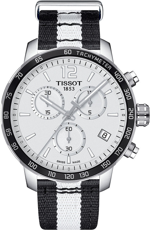 Tissot Quickster Chronograph NBA Brooklyn Nets Watch For Men - T095.417.17.037.11 Buy Now By Tissot
