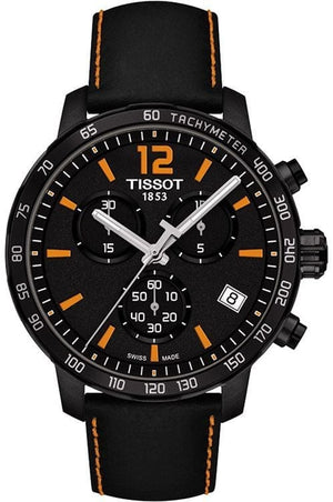 Tissot Quickster Chronograph Black Dial Watch For Men - T095.417.36.057.00 Buy Now By Tissot