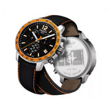 Tissot T Sport Quickster Chronograph Black Dial Black Rubber Strap Watch For Men - T095.417.36.057.01 Buy Now By Tissot