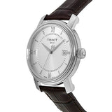 Tissot T Classic Bridgeport Silver Dial Brown Leather Strap Watch For Men - T097.410.16.038.00 Buy Now By Tissot