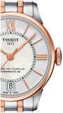 Tissot Chemin Des Tourelles Powermatic 80 Helvetic Price Lady Silver Dial Two Tone Steel Strap Watch For Women - T099.207.22.118.01 Buy Now By Tissot